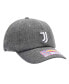ფოტო #2 პროდუქტის Men's Heather Black Juventus Berkeley Classic Adjustable Hat