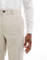 Фото #5 товара Selected Homme slim fit suit trouser in beige