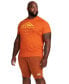 ფოტო #3 პროდუქტის Men's Sportswear Relaxed Fit Short Sleeve Trail Graphic T-Shirt