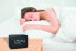 TFA 60.2549.01 - Digital alarm clock - Rectangle - Black - Plastic - °C - Battery