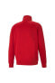 Erkek Kırmızı Fermuarlı Sweatshirt