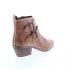 Фото #15 товара Roan by Bed Stu Ville F858025 Womens Brown Leather Ankle & Booties Boots