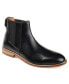 Черные мужские ботинки THOMAS & VINE Corbin Plain Toe Chelsea Boot Черный, 14m - фото #1