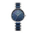 Obaku Denmark - Glad Blue Steel Stainless Steel Analog Quartz Watch 3 ATM (V1...