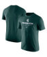Фото #1 товара Men's Green Michigan State Spartans Team Issue Performance T-shirt