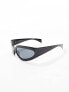 Фото #3 товара Jeepers Peepers racer sunglasses in black