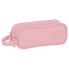 Фото #1 товара SAFTA Basic Pink Double Pencil Case