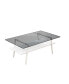 Фото #8 товара Modern Gray Glass Coffee Table