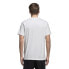 Фото #2 товара Adidas Men's Originals Trefoil Ribbed Crewneck Tee White-Black cw0710