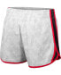 Фото #4 товара Women's White, Black Ohio State Buckeyes The Plastics Geo Print Shorts