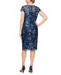 ფოტო #2 პროდუქტის Women's Sequined Embroidered Dress