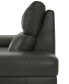 Фото #12 товара CLOSEOUT! Jazlo 3-Pc. Leather Sectional with 3 Power Recliners, Created for Macy's