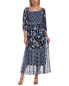 Фото #1 товара Платье женское Taylor Smocked Midi синий 2
