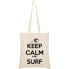 KRUSKIS Surf Keep Calm And Surf Tote Bag