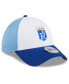 Men's White Kansas City Royals 2024 Batting Practice 39THIRTY Flex Hat