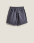 Plain cotton shorts