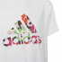 Child's Short Sleeve T-Shirt Adidas x Marimekko White