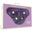 Фото #3 товара Miley Universal Adjustable Harness with 3 Silicone Rings Purple