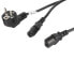 LANBERG CA-C13C-13CC-0018-BK 2 m Power Cord