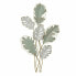 Фото #1 товара Настенный декор DKD Home Decor Металл Белый Зеленый современный Лист растения (57 x 5,7 x 103 cm)