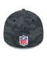 Фото #4 товара Men's Black Las Vegas Raiders 2024 Sideline 39THIRTY Flex Hat