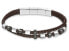 Фото #1 товара Double leather bracelet Freeway PEAGB0035604