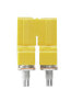 Weidmüller WQV 6/2 - Cross-connector - 50 pc(s) - Polyamide - Yellow - -60 - 130 °C - V0