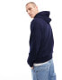 Фото #4 товара Lacoste logo hoodie in navy