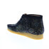 Фото #12 товара Clarks Wallabee Boot 26162546 Mens Blue Suede Lace Up Chukkas Boots