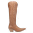 Фото #2 товара Dingo Raisin Kane Embroidered Snip Toe Cowboy Womens Brown Casual Boots DI167-2