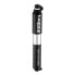 Lezyne ABS Pressure Drive Mini Frame Pump, Small: Black/Polished Silver