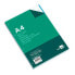 Фото #3 товара LIDERPAPEL Replacement A4 100 sheets 100g/m2 square 4 mm with margin 4 holes
