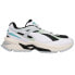 Фото #1 товара Puma Nano Odyssey Lace Up Mens Black, White Sneakers Casual Shoes 38860801