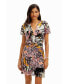 Фото #4 товара Women's M. Christian Lacroix orchid mini dress