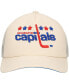 ფოტო #4 პროდუქტის Men's Cream Washington Capitals Foam Front Trucker Adjustable Hat