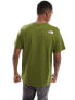 The North Face Berkeley California pocket t-shirt in olive