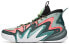 Фото #2 товара Высокие баскетбольные кроссовки Anta 2 Sport Shoes "Безудержный" зелено-розовые