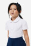 2'li Pamuklu Polo Okul Tişörtü