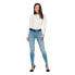 Фото #5 товара ONLY Blush Life Mid Waist Skinny Ankle Raw REA1468 jeans