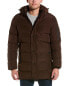 Point Zero Mpro Hood Long Coat Men's