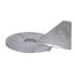 Фото #4 товара SUPER MARINE Mercury 50-75HP Branch Plate Zinc Anode