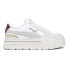 Puma Mayze Stack Luxe Platform Womens White Sneakers Casual Shoes 38985306