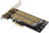 Kontroler Digitus PCIe 3.0 x4 - M.2 PCIe + M.2 SATA (DS-33172)