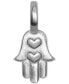 Фото #1 товара Hamsa Hand Mini-Charm in Sterling Silver