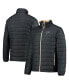Фото #1 товара Men's Black Purdue Boilermakers Powder Lite Omni-Heat Reflective Full-Zip Jacket