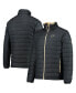 Фото #1 товара Куртка Columbia мужская черная Purdue Boilermakers Powder Lite Omni-Heat Reflective Full-Zip