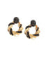 ფოტო #1 პროდუქტის Women's Gold Twisted Drop Earrings