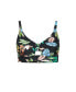 Фото #1 товара Plus Size Izzy Print Bikini Top