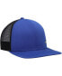 Men's Blue, Black Supply Trucker Snapback Hat