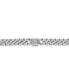 Фото #4 товара Men's Cubic Zirconia Curb Link 22" Chain Necklace in Sterling Silver